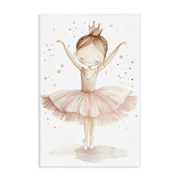 Stupell Industries Cottage Sweet Pink Tutu Canvas Art, 16 x 24, by Creative Studio