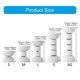 thumbnail image 3 of Simplistic Designs White Bed Headboard Holders Prevents Swaying Enhances Comfort for Light Sleepers Daily Casual Use Extra large size, 3 of 4