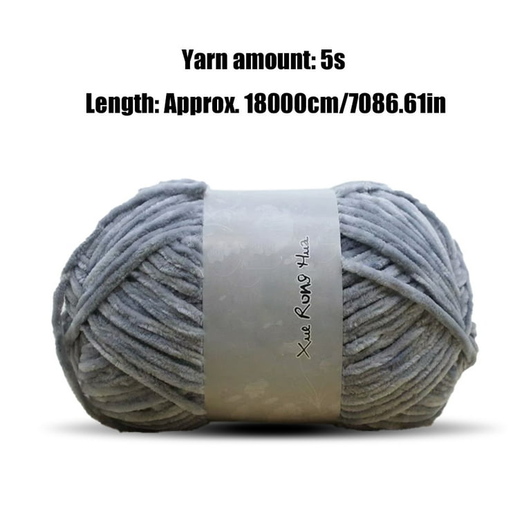 100G Chenille Velvet Crochet Yarn Thick Wool For Knitting With Hands  Accessories Cotton Thread For Knitting Baby Sweater Scarf