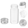 thumbnail image 2 of 24pcs Glass Test Tubes Small Vials Sealed Lid Test Tubes Leakproof Flat Test Tubes 30ml, 2 of 8