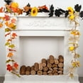 thumbnail image 4 of Fall Garland Maple Leaf,40Inch/Piece Hanging Vine Garland Artificial Autumn Foliage Garland Thanksgiving Decor for Home Wedding Fireplace Party Christmas, 4 of 9
