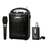 Pyle PWMA200 Rechargeable Portable PA System with Wireless Lavalier/Headset MIC