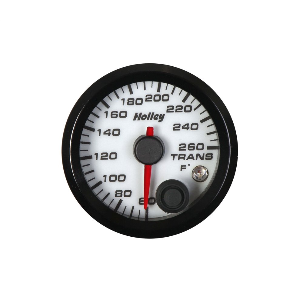 Holley Performance 26605W Automatic Transmission Oil Temperature Gauge