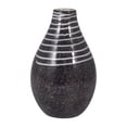 thumbnail image 3 of Sagebrook Home Ceramic Vase, Black & White, 3 of 7