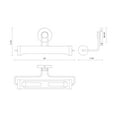 thumbnail image 4 of Alora Lighting PL355220UB Wynwood 2 Light 20" Wide Picture Light - Bronze, 4 of 7
