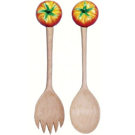 - August Grove Rene Deluxe Tomato 2 Piece Salad Servers Set