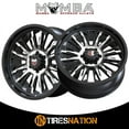 thumbnail image 2 of 18x9 Mamba 593MB M21 Gloss Black W/Machined Face Wheel 8x6.5 (12mm), 2 of 5
