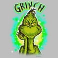 thumbnail image 2 of Women's Dr. Seuss Airbrush Grinch  Graphic T-Shirt, 2 of 3