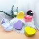 thumbnail image 2 of Caja de almacenamiento grande en forma de corazón con espejo de doble capa de color sólido de color caramelo Caja de joyería hecha a mano para niños, 2 of 6