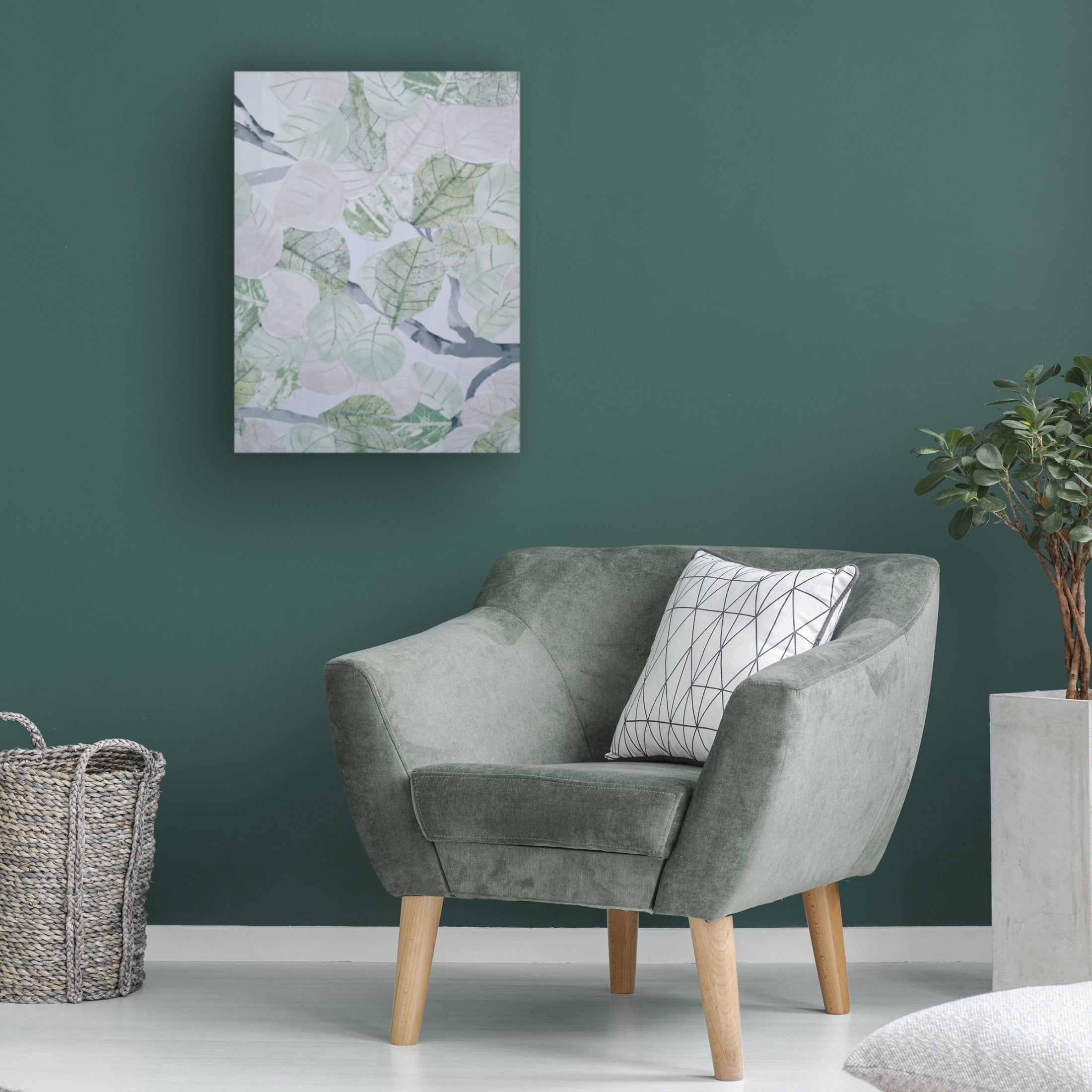 Trademark Fine Art Coco Good  Aspen Spring Leaves IV Canvas Wall Art