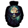thumbnail image 1 of Sudaderas con capucha con estampado 3D de Jack y Sally para hombre y mujer, moda informal, pesadilla antes de Navidad, Sudadera con capucha de terror, 2023, 1 of 4
