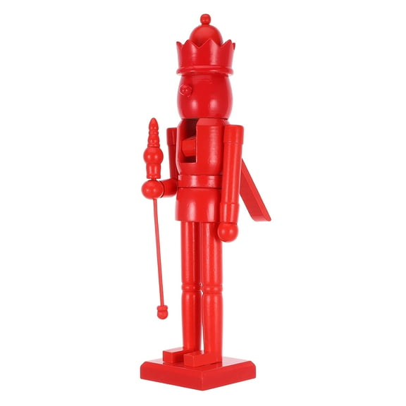WHAMVOX Nutcracker Christmas Nutcracker Ornament Man 39.00X9.00X8.00CM Red