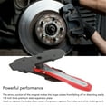 thumbnail image 4 of Brake Caliper Compression Tool, Uniform Force Dispersion Red Handle Disc Pistion Ratchet Press Tool 360 Rotating Snap Ring  for Car Brake Repair Installation, 4 of 7