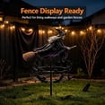 thumbnail image 4 of Enchanted Witch Garden Wind Spinner,Metal Halloween Yard Art Stake for Outdoor Lawn Patio Pathway Spooky Decor Display Gift, 4 of 5