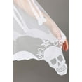 thumbnail image 3 of Adult Sheer Skeleton Costume Poncho, 3 of 4