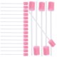 thumbnail image 3 of 100 unidades de hisopos de esponja desechables para el cuidado bucal, limpieza dental (rosa), 3 of 7