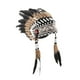 thumbnail image 3 of Tocado de plumas artificiales, decoración, accesorios de disfraz, accesorios de fotos para hombres y mujeres Negro, 3 of 9
