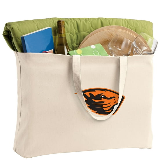 OSU Beavers Tote Bag Large Oregon State Shopping Bag