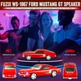thumbnail image 3 of Fuzix WS-1967 Car Bluetooth Portable Speaker with LED AUX USB FM Rechargeable, 3 of 7