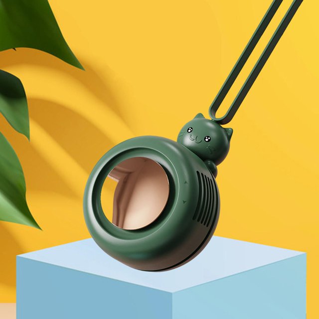 Ventilador Portátil Baoblaze Recargable por USB Silencioso Verde