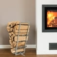 thumbnail image 5 of Curonian  Transparent Firewood Rack - Black, 31.5 x 10 x 20 in., 5 of 5