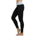 thumbnail image 3 of ToBeInStyle Women's Active Pants with Fold-Over Waistband -Heather Gray- Small, 3 of 5