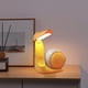 thumbnail image 5 of Lámpara de escritorio pequeña de caracol, plegable, linda luz de noche, recargable por USB, portátil, pequeña, lámpara de escritorio, 5 of 6