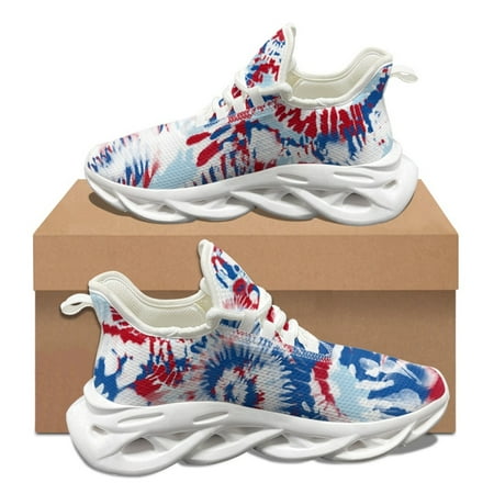 

Summer Women s Sneakers Hot 4th of July Art Design Casual Shoes Comfort Breathable Outdoor Running Shoes Non-slip ing Shoes