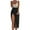 Black, variant on Sngxgn Women Adjustable Spaghetti Dress Full Slip Dress(Black,XXL)