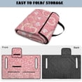 thumbnail image 6 of Whosucclay Club Car Seat Cover Protector for EZGO Club Cars, 4 Storage Pockets With Pockets Golf Cart Bench Seat Covers Golf Cart Seat Covers, Pearl Hearts, 6 of 9