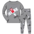 thumbnail image 1 of Ensemble de Vêtements pour Garçons - Pyjamas Imprimés 2 Pcs à Manches Longues pour Enfants, 1 of 5