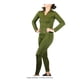 thumbnail image 3 of Conjunto Deportivo Fit Pants Co. Talla XCH/CH Acanalado con Cierre Verde, 3 of 4