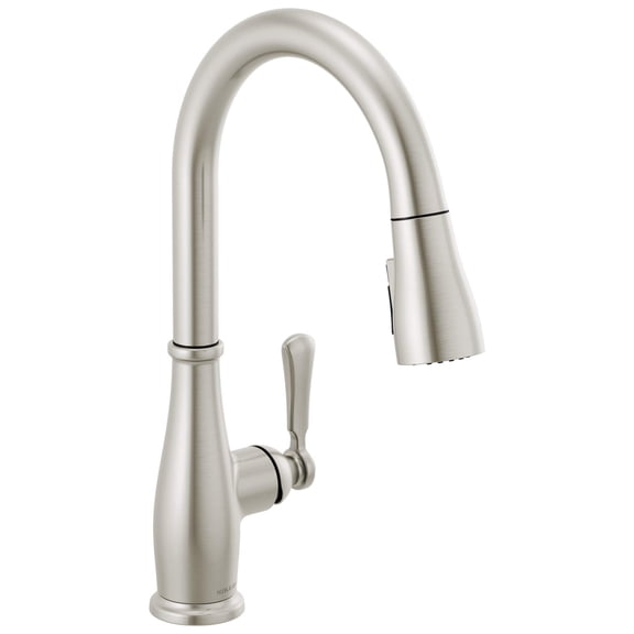 Peerless Elmhurst Single-Handle Pull-Down Kitchen Faucet, Brushed Nickel, Stainless Steel P7965LF-SS
