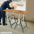 thumbnail image 5 of 2-Pack Saw Horses Folding Saw Horse, Height Adjustable Saw Horse for Woodworking, 5 of 23