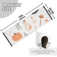 thumbnail image 5 of Yayeee Runner Rug for Bedroom 2'x6' Machine Washable Hallway Non Slip Mat, White Halloween Pumpkin, 5 of 8