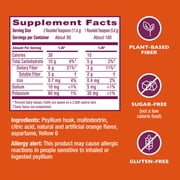 Metamucil GLP-1 Friendly Fiber Supplement, Sugar Free Fiber Powder, Orange, 180 Servings