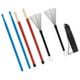 thumbnail image 5 of Raindrops Comfortable Grip Drum Kit Brush And Mallet Accessory Assorted Color 3 Sets, 5 of 8