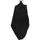 thumbnail image 2 of Vestido asimétrico drapeado Bar III para mujer negro XX-Small, 2 of 2