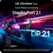 LG 32 Inch UltraGear OLED Dual Mode 4K UHD G-Sync Compatible Gaming Monitor
