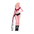 thumbnail image 3 of Figura de chica guitarrista a escala 1/64, escenario de diorama ferroviario pintado, colección de escenas en miniatura, mujer pequeña con cabello larg, 3 of 9