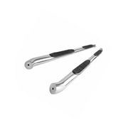 Compatible with 08-16 Jeep Compass 3 Inch Ss Side Step Bar Running Boards