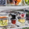 thumbnail image 6 of Rubbermaid Brilliance Food Storage Container Set, 10 Piece, Clear, 6 of 9
