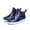 Blue, variant on Woobling Ladies Garden Shoes Lightweight Rain Boots Wide-Calf Waterproof Booties Work Women's Round Toe Non-Slip Rainboot Wine Red 37 Women