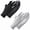 Black+Grey, variant on 2 Pairs Touch Screen UV Protection Ice Silk Driving Gloves, Breathable Non Slip Outdoor Gloves for Women