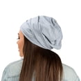 thumbnail image 5 of Lightweight Unisex Adult Oversized Wrinkled Fleece Cuffless Beanie, 5 of 5