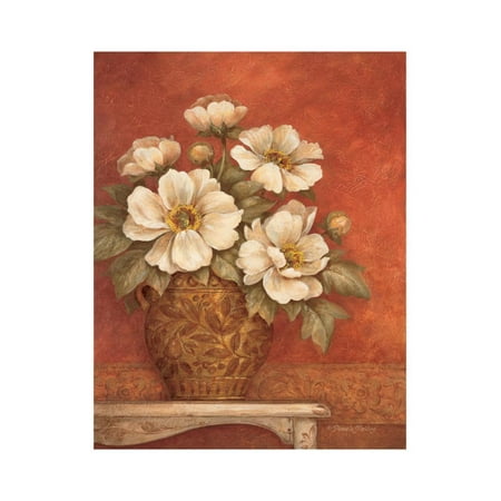 Gladding Villa - Villa Flora Peonies Print Wall Art By Pamela Gladding