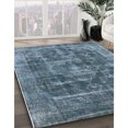 thumbnail image 3 of Ahgly Company Machine Washable Indoor Rectangle Industrial Modern Blue Koi Blue Area Rugs, 3' x 5', 3 of 7