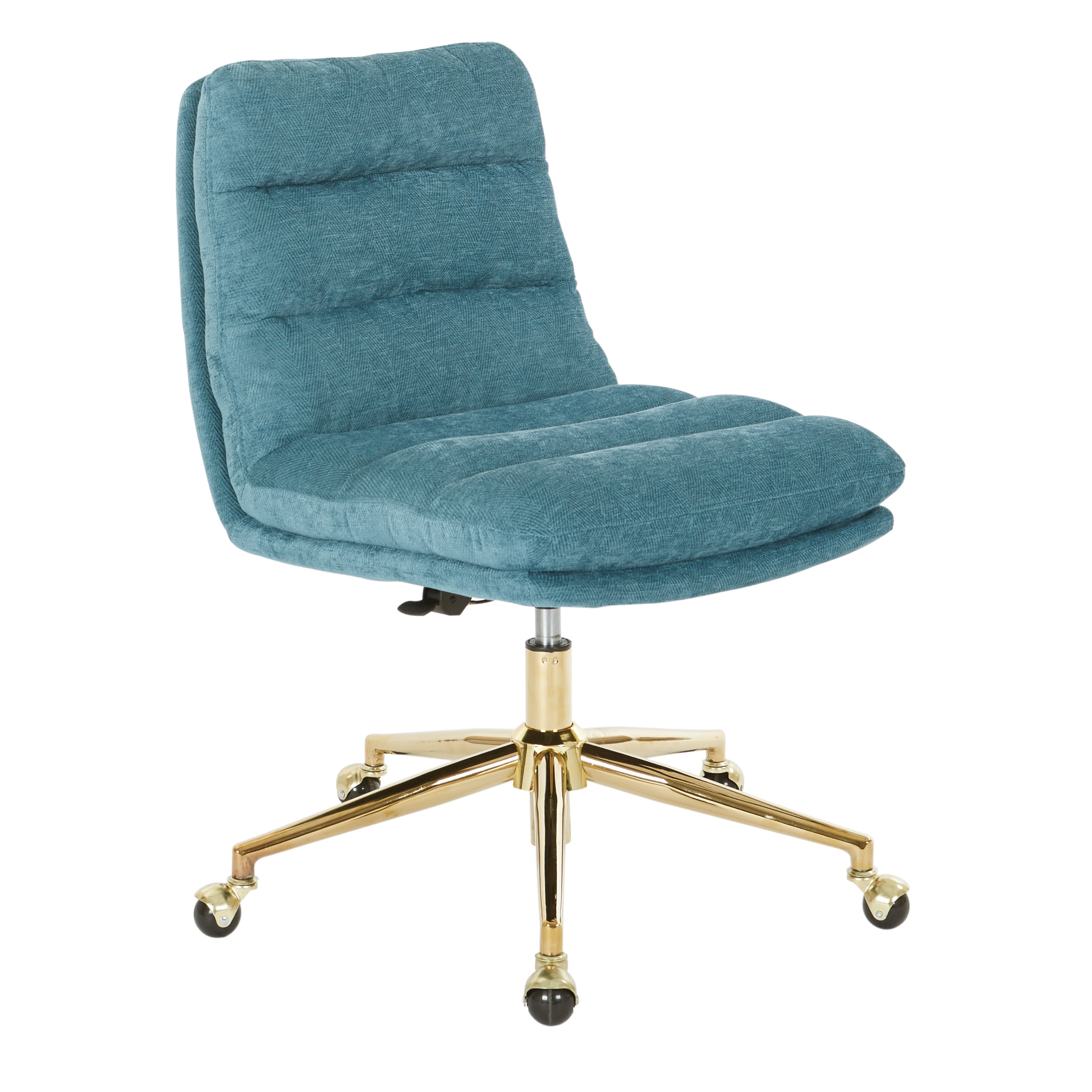 OSP Home Furnishings Legacy Office Chair in Sky Fabric