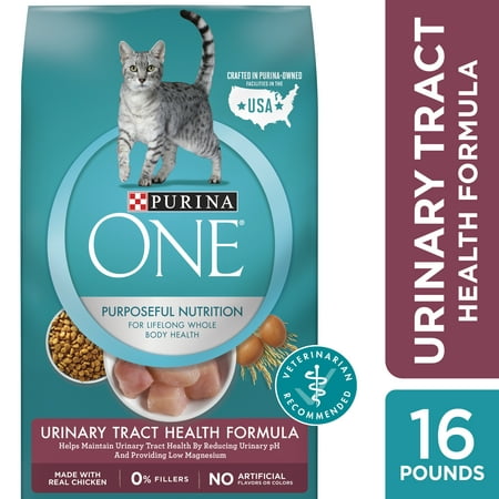 Purina One Urinary Tract Health Formula Natural Dry Cat ...