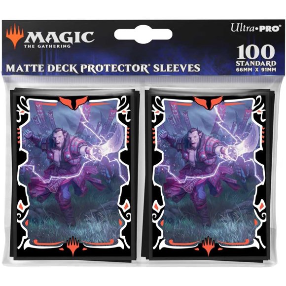 Ultra PRO - Tarkir Dragonstorm Zurgo Stormrender (Mardu Surge Commander Deck) 100ct Deck Protector Sleeves for Magic: The Gathering | Magic Gathering Accessories MTG Card Protection TCG Deck Sleeves